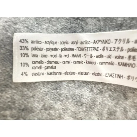 ZARA Gray Small  Button-Up Cardigan Sweater - Picture 4 of 13